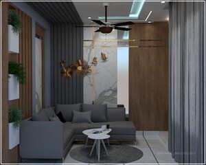 Living Room in 3 BHK Villa at Indira Nagar – for Sale