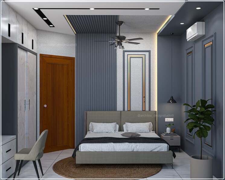 Bedroom, indira nagar 3 Bedroom 1350 Sq.Ft. Villa In Indira Nagar Lucknow 8818134