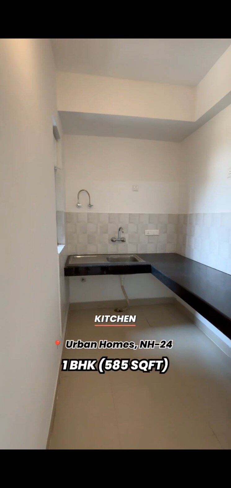 Kitchen, aditya-urban-homes 1 Bedroom 585 Sq.Ft. Apartment In Shahpur Bamheta Ghaziabad 8818204
