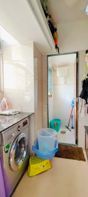 Bathroom in 2 BHK Apartment at Belha Court, Colaba – for Sale