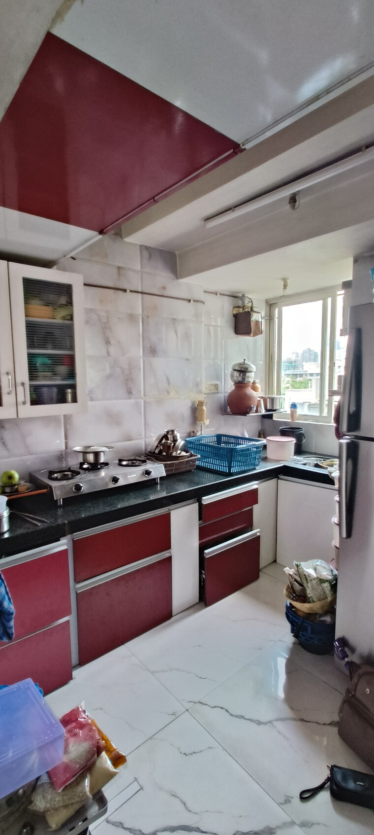 Kitchen, vas-pushp-vinod-2 1 Bedroom 400 Sq.Ft. Apartment In Borivali West Mumbai 8818200