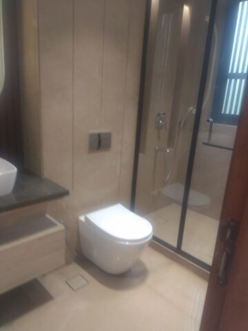 Bathroom in 4 BHK Builder Floor at New Friends Colony – for Rent