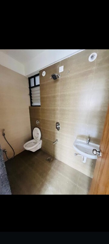Bathroom in 1 BHK Apartment at Swaraaj Heights, Punawale – for Rent