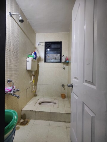 Bathroom in 2 BHK Apartment at Sai Gunina Apartment, Sanpada – for Rent
