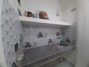 Bathroom in 1 RK Builder Floor at Maidan Garhi – for Rent