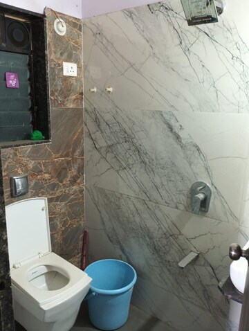 Bathroom in 2 BHK Apartment at Kohinoor Majestic, Kalyan West – for Rent