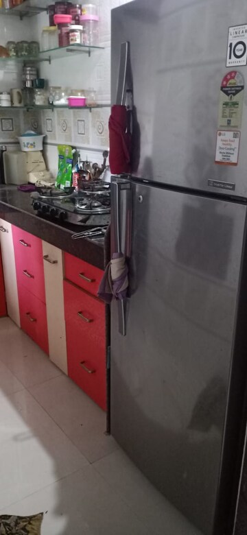Kitchen in 1.5 BHK Apartment at Swastik Enclave Brahmand, Brahmand – for Rent