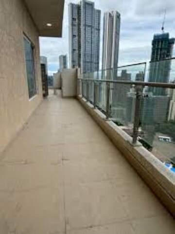 Balcony in 3 BHK Apartment at Indiabulls Sky Forest, Lower Parel – for Rent