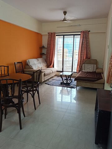 Living Room in 2 BHK Apartment at Crystal Tower, Parel – for Rent