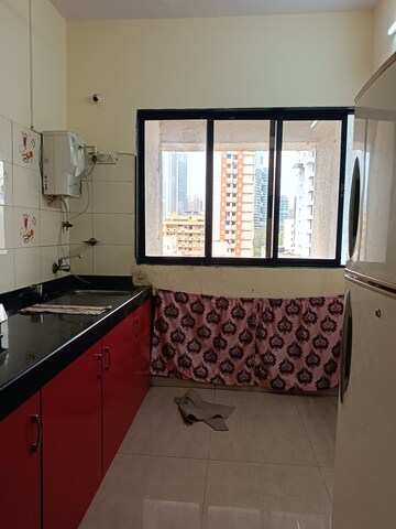 Kitchen in 2 BHK Apartment at Crystal Tower, Parel – for Rent
