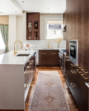 Kitchen in 3 BHK Builder Floor at Defence Colony – for Rent