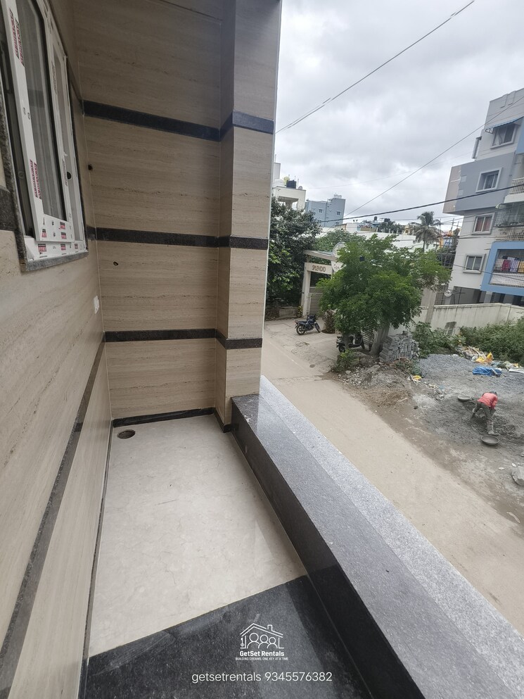 Balcony, iti layout 2 Bedroom 1200 Sq.Ft. Builder Floor In Iti Layout Bangalore 8818445