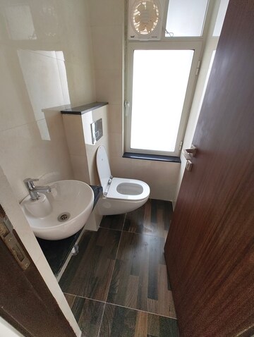 Bathroom in 1 BHK Apartment at Omkar Signet, Malad East – for Rent