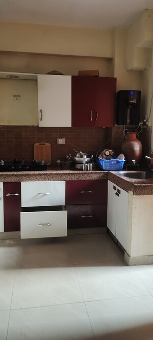 Kitchen in 3 BHK Apartment at Keltech Golf Vista, Dundahera – for Sale