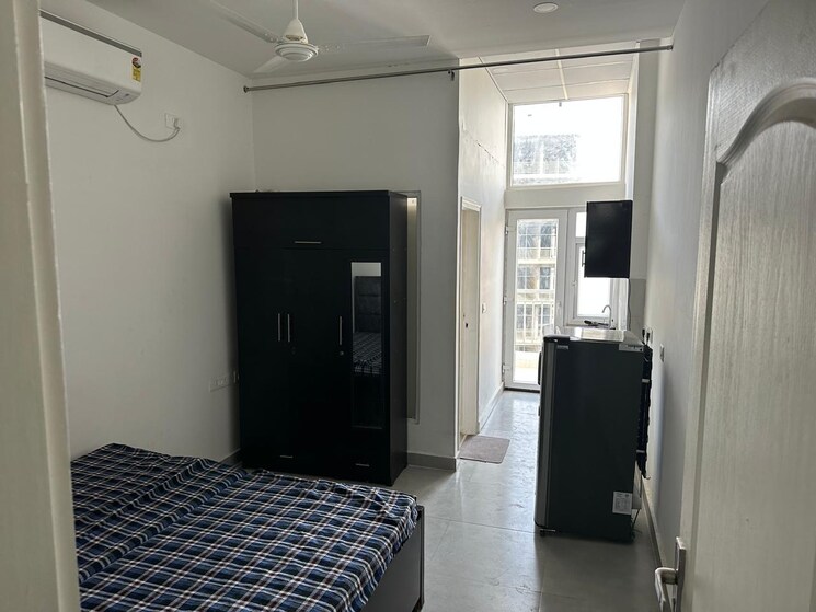 Bedroom, sarvottam-nx-one Studio 595 Sq.Ft. Apartment In Tech Zone 4 Greater Noida Greater Noida 8818519