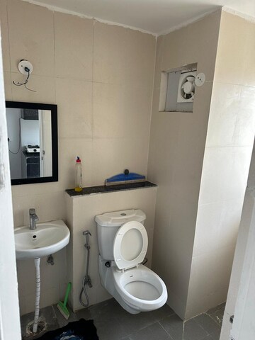 Bathroom in Studio Apartment at Sarvottam Nx One, Tech Zone 4 Greater Noida – for Rent