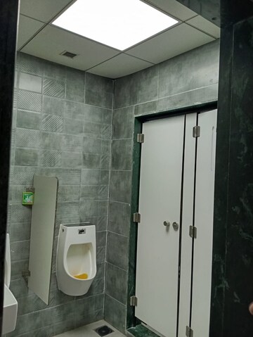 Bathroom in  Office Space at Akshar Business Park, Vashi Sector 19f – for Rent
