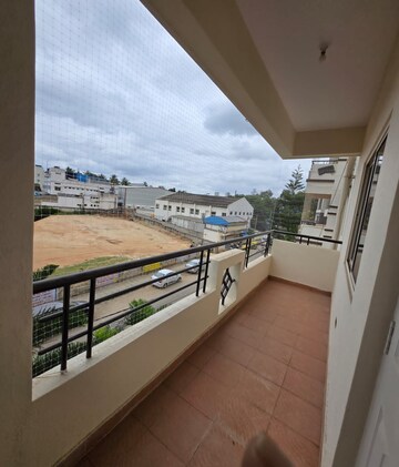 Balcony in 3 BHK Apartment at Jalahalli – for Rent