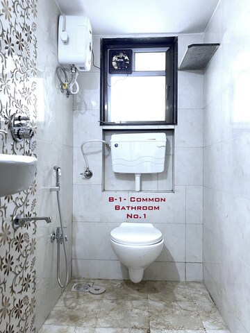 Bathroom in 1 BHK Apartment at Borivali West – for Rent