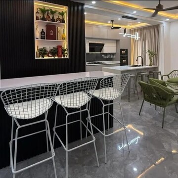 Kitchen in 3 BHK Builder Floor at Sector 24 – for Rent