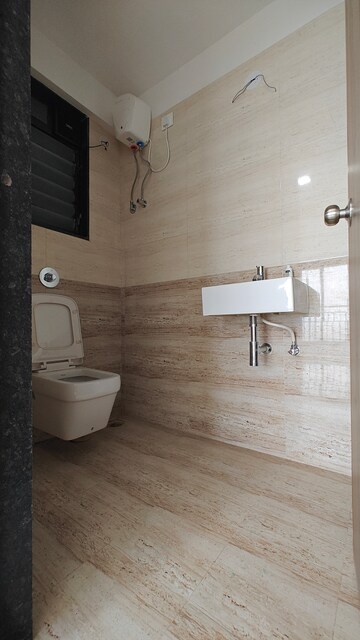 Bathroom in 3 BHK Apartment at Borivali West – for Rent