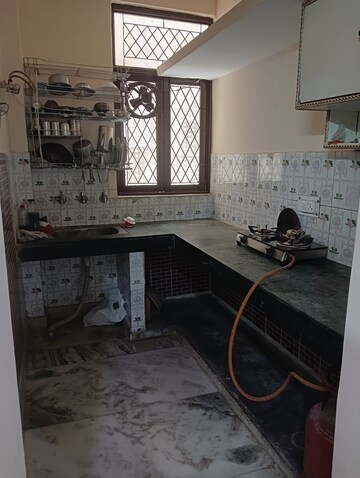 Kitchen in 2 BHK Builder Floor at Govindpuri – for Rent