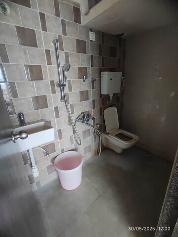Bathroom in 2 BHK Apartment at Ekta Brooklyn Park, Virar West – for Rent