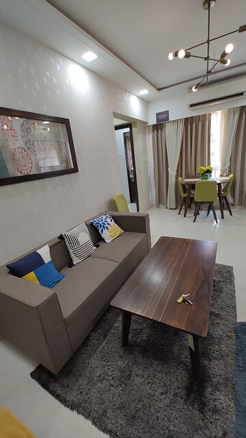 Living Room in 2 BHK Apartment at Ayodhya Saffron Residency, Kurla – for Sale