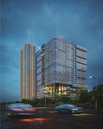 4 BHK Apartment – Exterior View View at SAS Diamond Towers, Financial District - for Sale