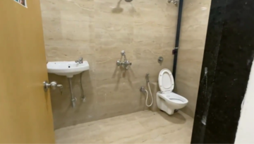 Bathroom in 2.5 BHK Apartment at Juhu – for Rent