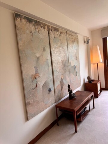 Living Room in 3 BHK Builder Floor at Defence Colony – for Rent