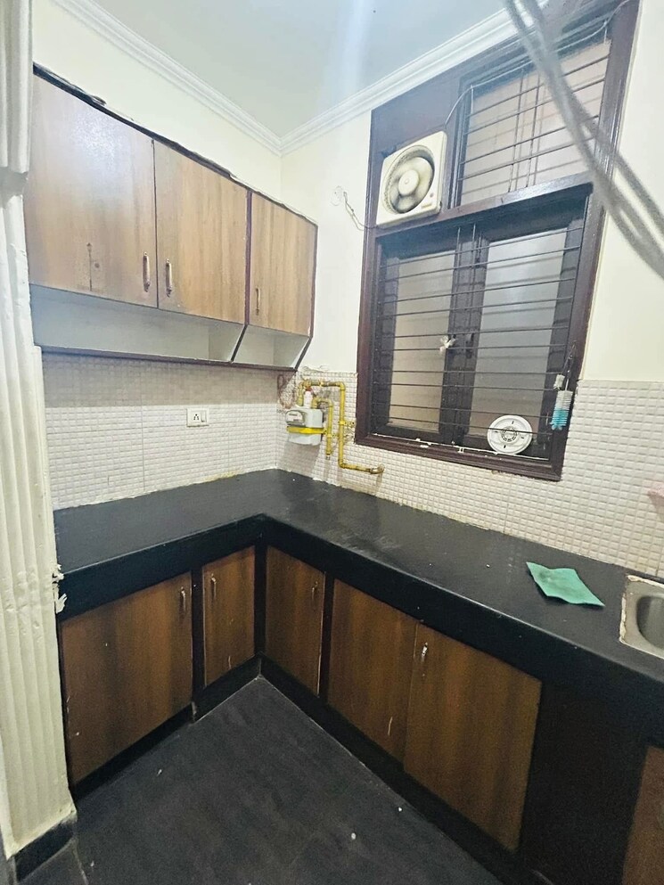 Kitchen, harit-vihar-rwa 1.5 Bedroom 400 Sq.Ft. Builder Floor In Burari Delhi 8818805