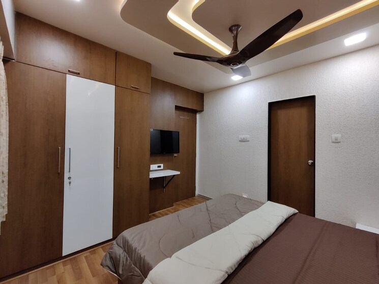 Bedroom, adajan 3 Bedroom 1900 Sq.Ft. Apartment In Adajan Surat 8818879
