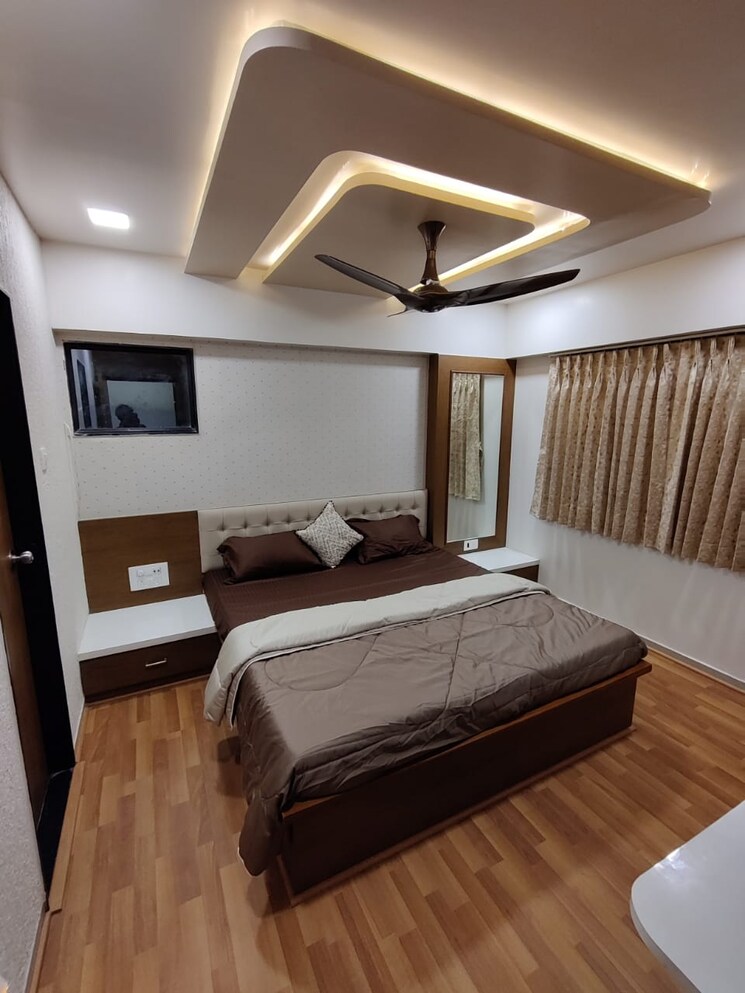 Bedroom, adajan 3 Bedroom 1900 Sq.Ft. Apartment In Adajan Surat 8818879