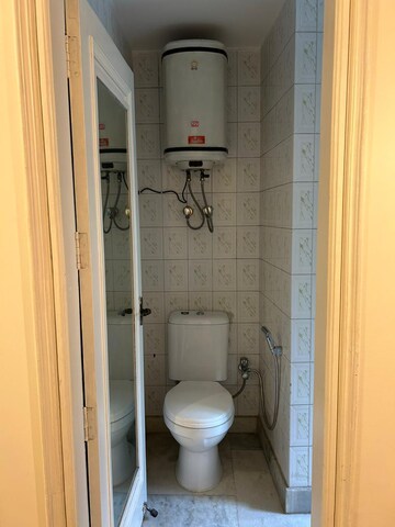 Bathroom in 3 BHK Builder Floor at Defence Colony – for Rent
