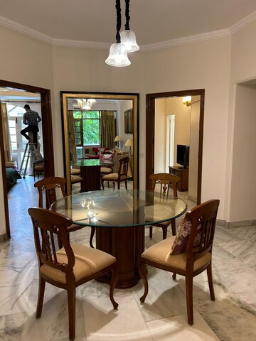 Living Room in 3 BHK Builder Floor at Defence Colony – for Rent