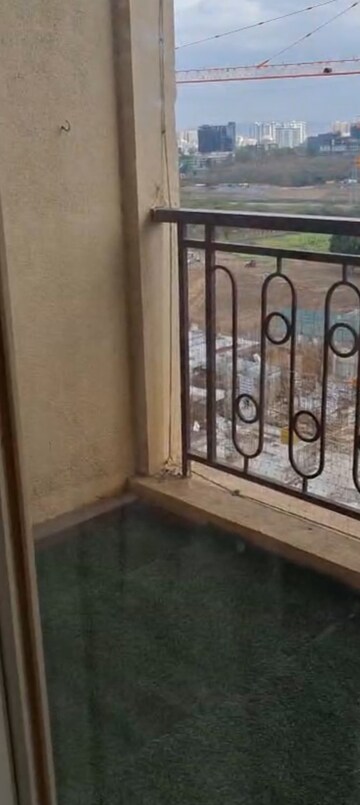 Balcony in 2 BHK Apartment at Nyati Enchante, Wadgaon Sheri – for Rent