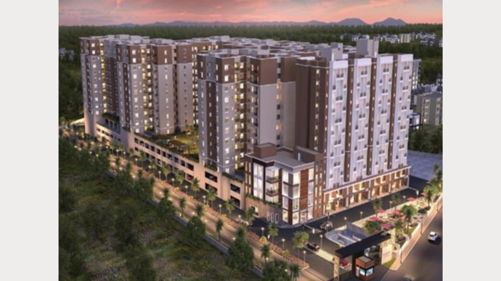 2.5 BHK Apartment For Sale in Provident Capella