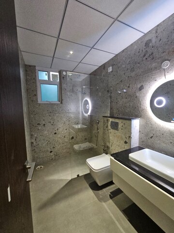 Bathroom in 3 BHK Apartment at Maya Green Lotus Saksham, International Airport Road – for Sale