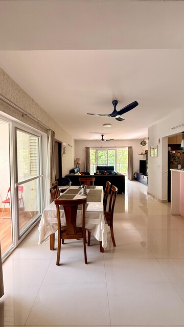 Living Room in 4 BHK Apartment at Ozone Urbana Aura, Devanahalli – for Rent