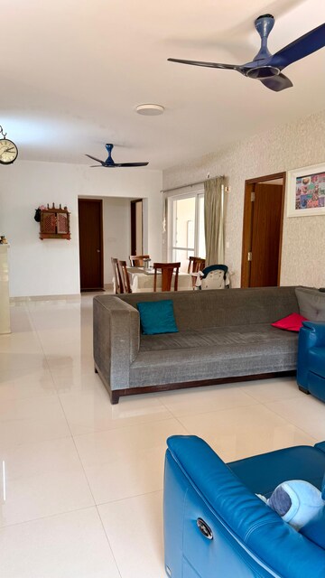 Living Room in 4 BHK Apartment at Ozone Urbana Aura, Devanahalli – for Rent
