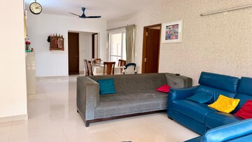Living Room in 4 BHK Apartment at Ozone Urbana Aura, Devanahalli – for Rent