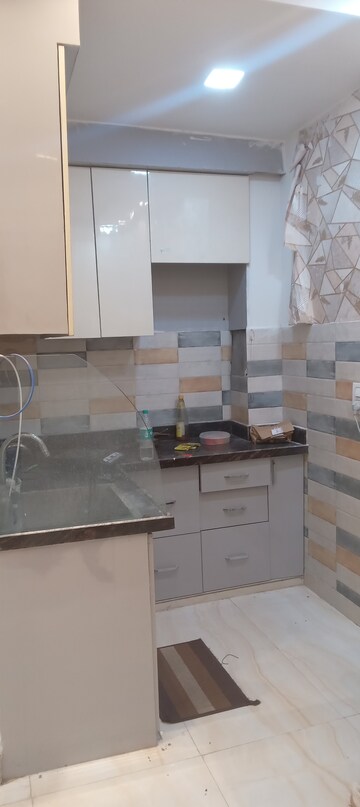 Kitchen in 2 BHK Builder Floor at Shastri Nagar – for Rent