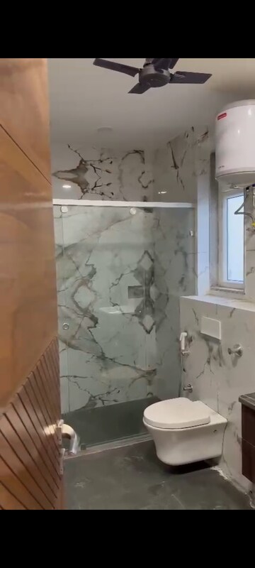 Bathroom in 3 BHK Builder Floor at Karkardooma – for Rent
