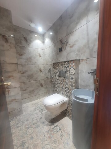 Bathroom in 3 BHK Builder Floor at Prashant Vihar – for Sale