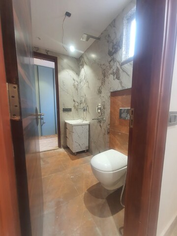 Bathroom in 3 BHK Builder Floor at Prashant Vihar – for Sale
