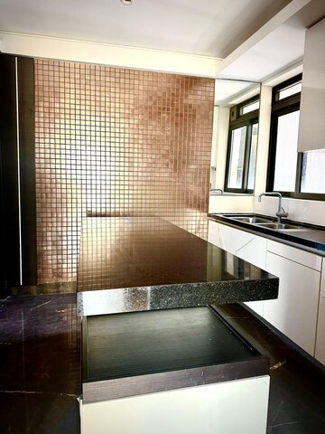 Kitchen in 4 BHK Apartment at Lodha Trump Tower, Worli – for Rent