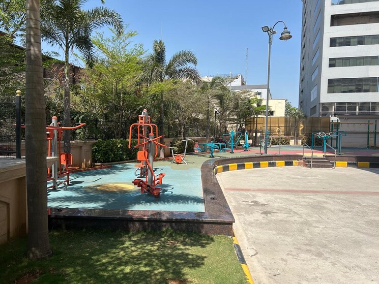 Garden, aditya-imperial-heights 3 Bedroom 2000 Sq.Ft. Apartment In Hafeezpet Hyderabad 8819056