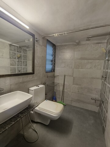 Bathroom in 2 BHK Apartment at Poonam Residency I, Borivali West – for Rent