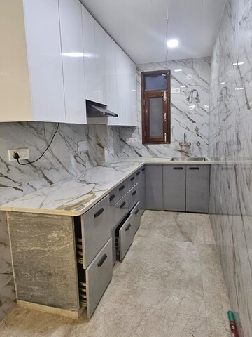Kitchen in 2 BHK Builder Floor at Prashant Vihar – for Sale